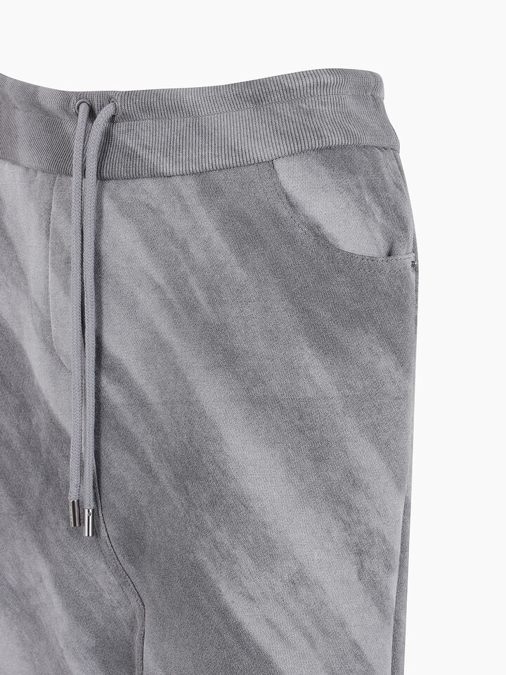 Marl gray sporty chic skirt - sisley k longuette skirts - Dark Gray | Sisley K image number 3